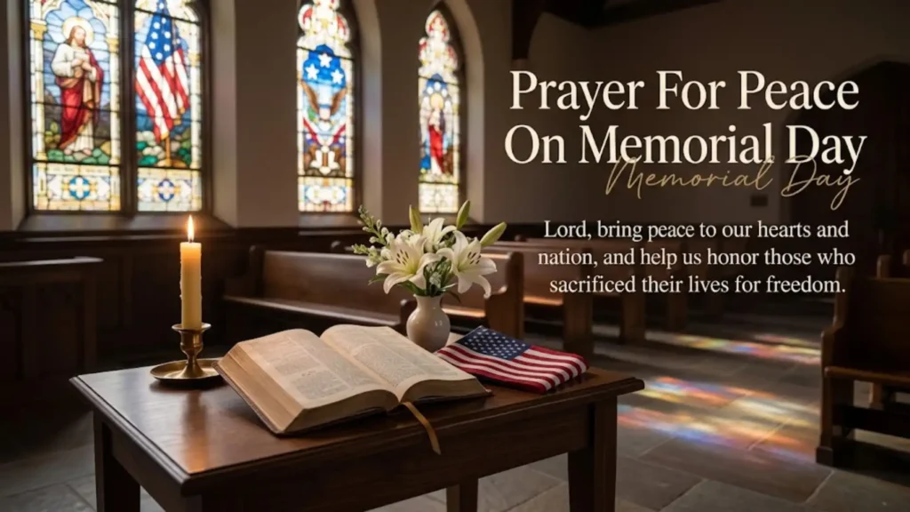 Prayer For Peace On Memorial Day