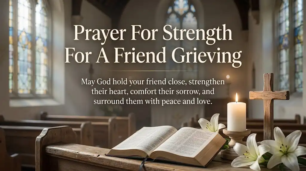 Prayer For strength For A Friend grievingpng
