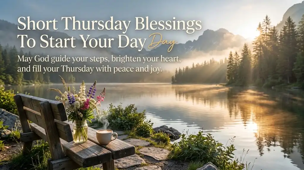 Short Thursday Blessings To Start Your Daypng