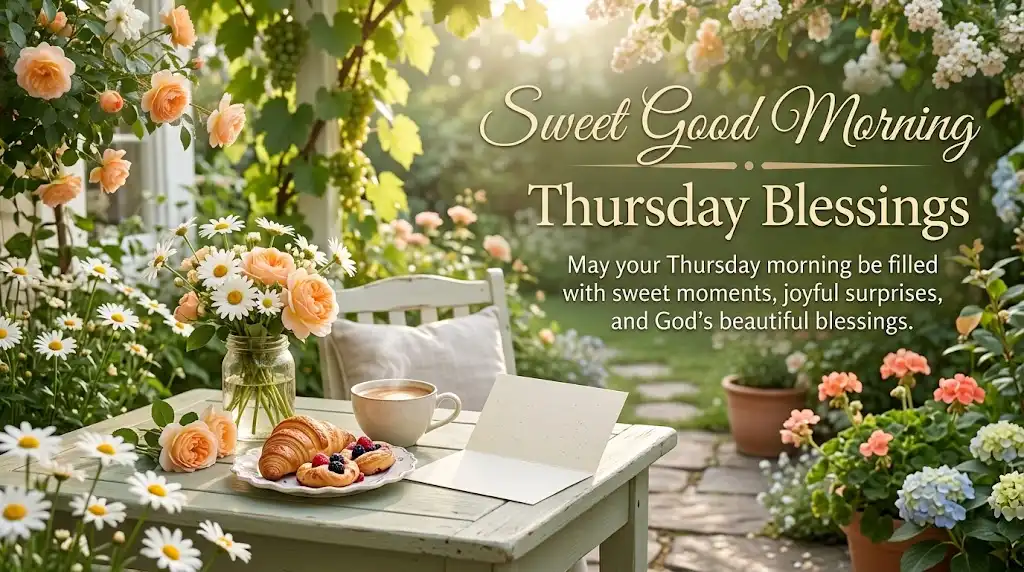 Sweet Good Morning Thursday Blessingspng