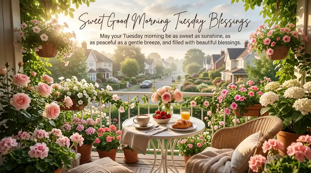 Sweet Good Morning Tuesday Blessings