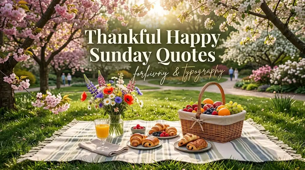 Thankful Happy Sunday Quotespng