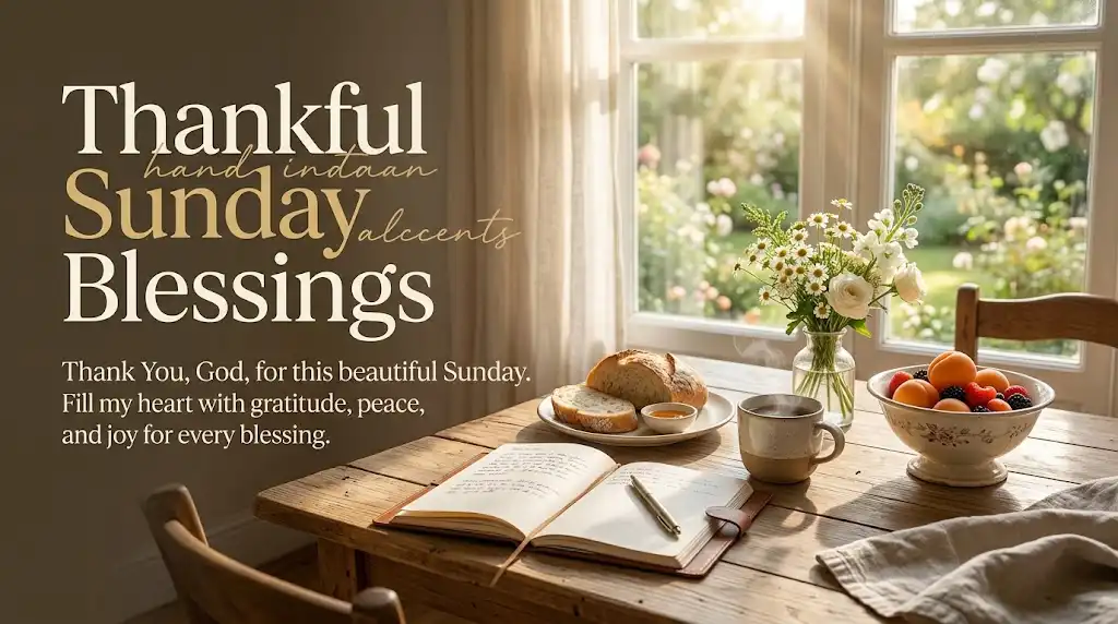 Thankful Sunday Blessingpng