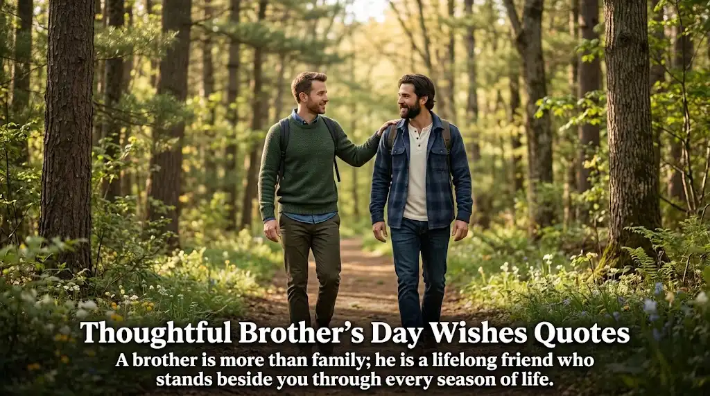 Thoughtful Brother’s Day Wishes Quotes