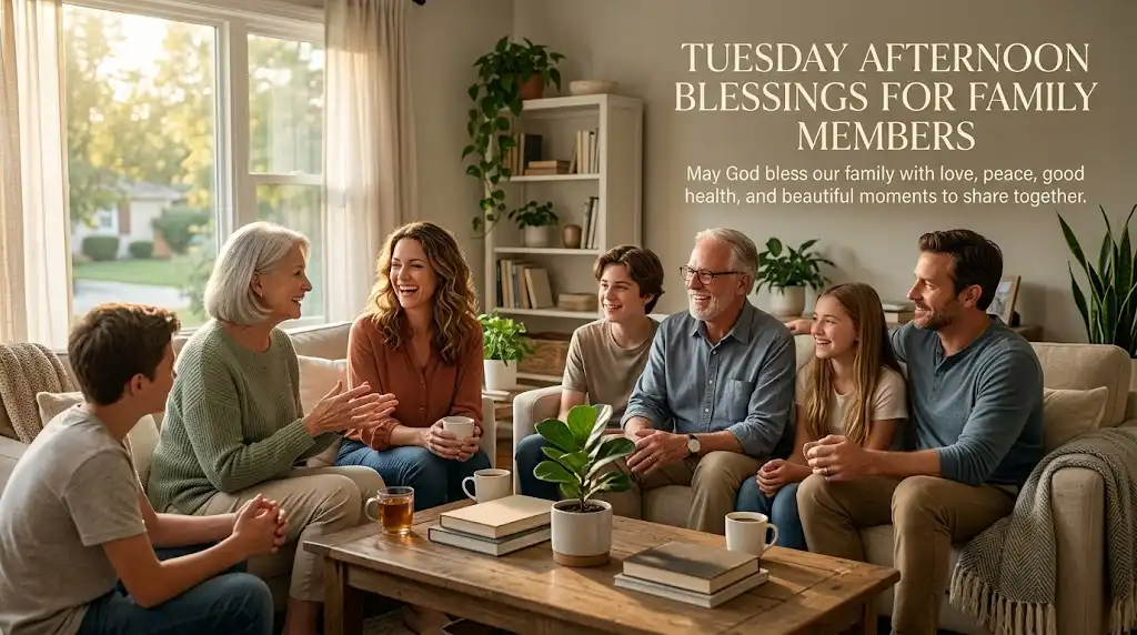 Tuesday Afternoon Blessings For Family Members