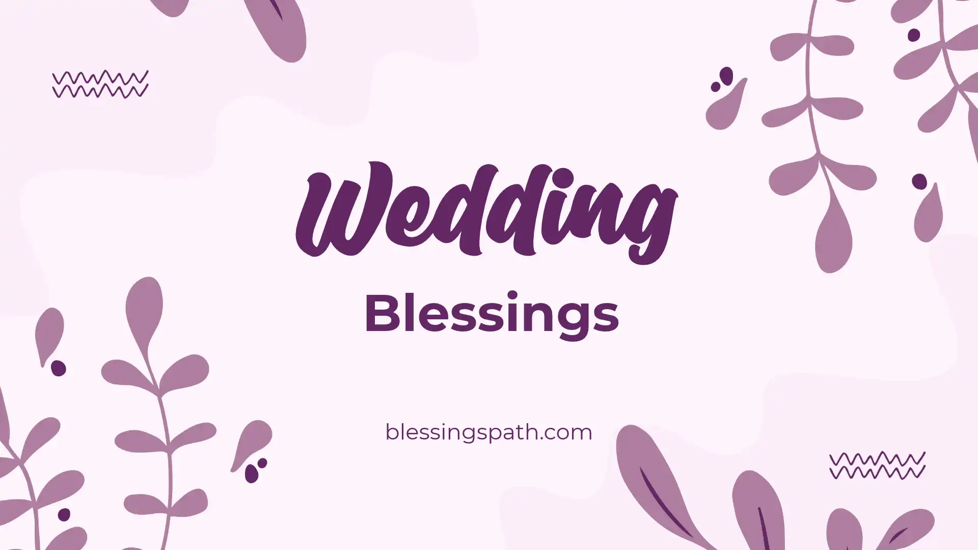 Wedding Blessings