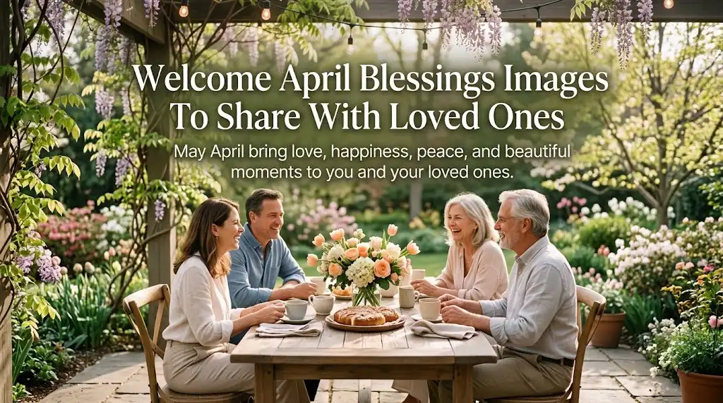 Welcome April Blessings Images To Share With Loved Ones